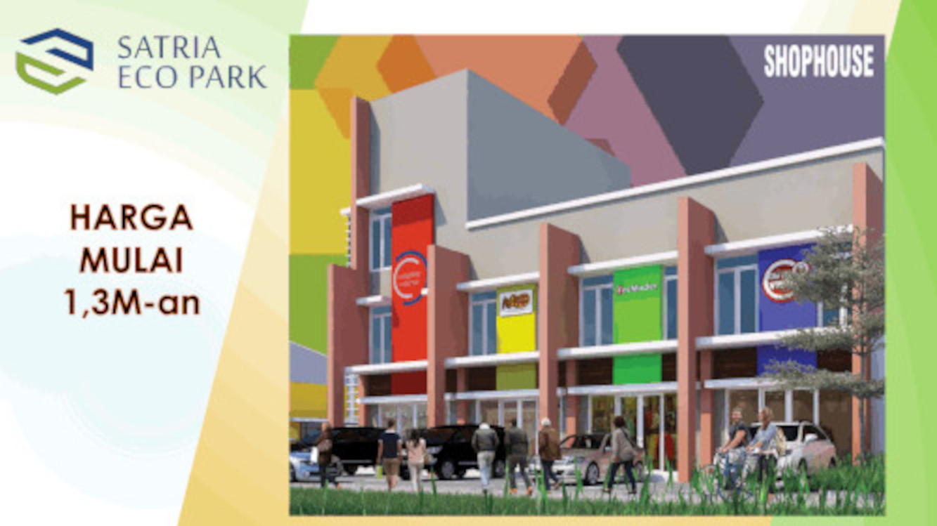 Jual Ruko Sidoarjo Satria Eco Park Bypass Krian Sidoarjo, Harga Murah dan Terjangkau
