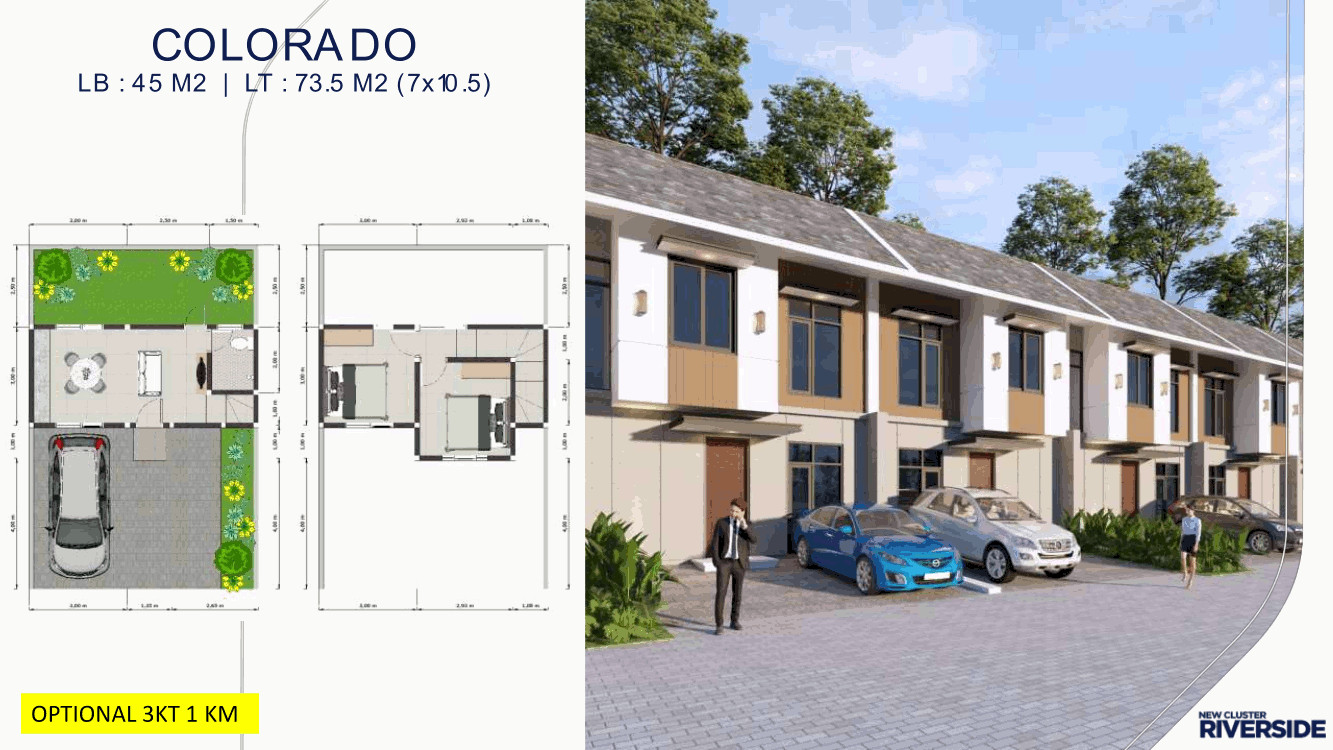 Jual Rumah Sidoarjo Tipe Riverside Colorado