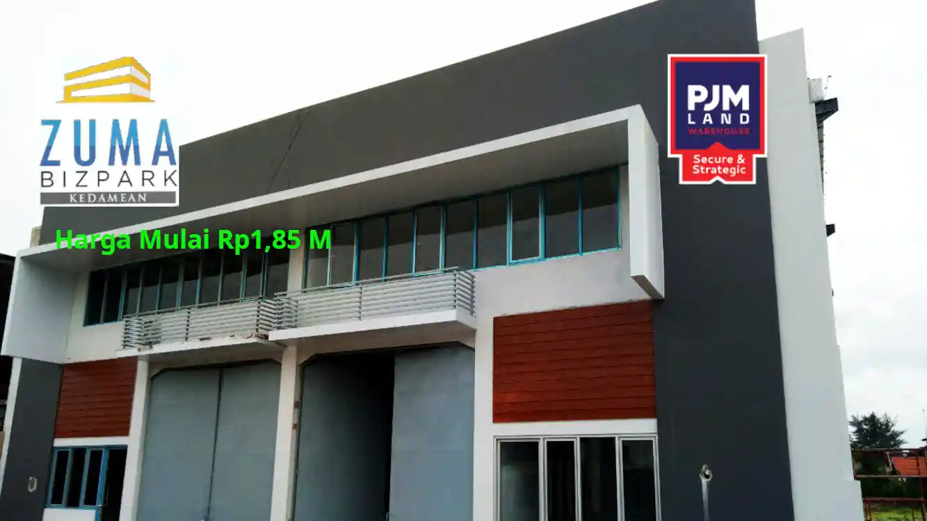 Jual gudang  Zuma Bizpark Gresik